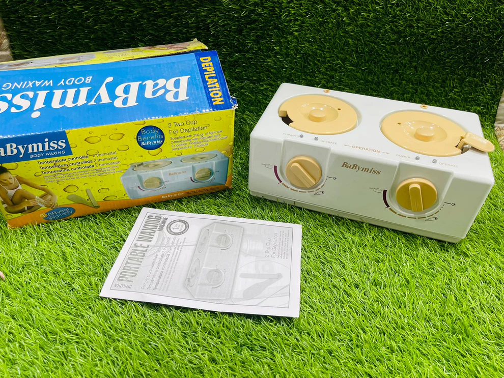 BabyMiss DuoCare Wax Machine – 2-Cup Wax Heater