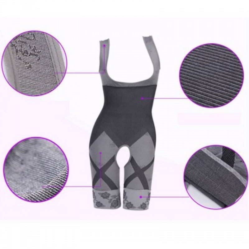 High Quality Corset Slimming Suits Body Shaper Charcoal Underwear