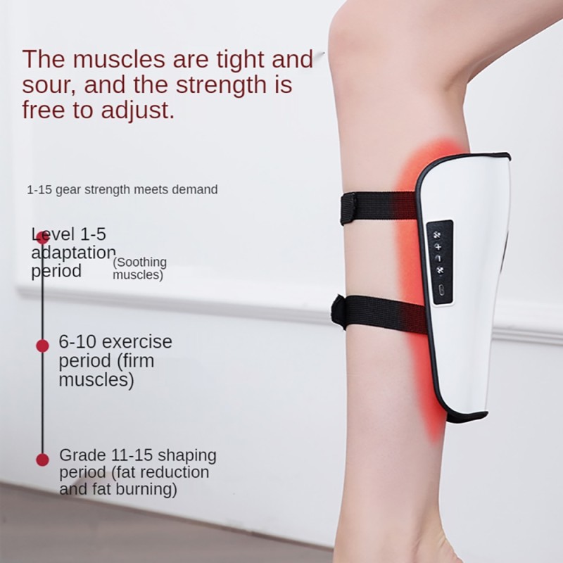 EMS Micro Current Leg Massager Physiotherapy Foot Calf Massage