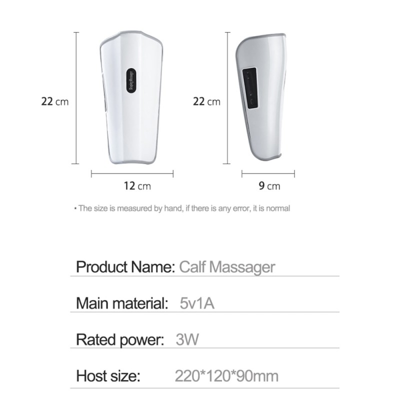 EMS Micro Current Leg Massager Physiotherapy Foot Calf Massage