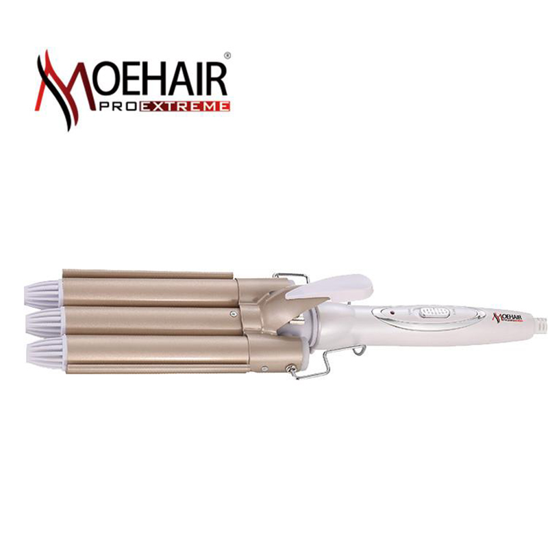Moehair MO-6002 Wave Ceramic Wag Curling Iron 22mm 990°C Salon Special