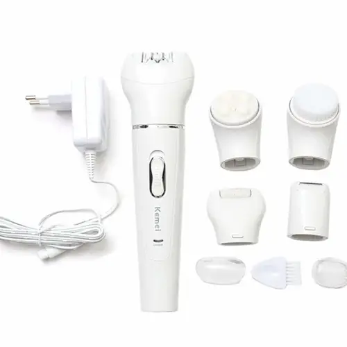 Kemei 5-in-1 Lady Epilator & Shaver Set