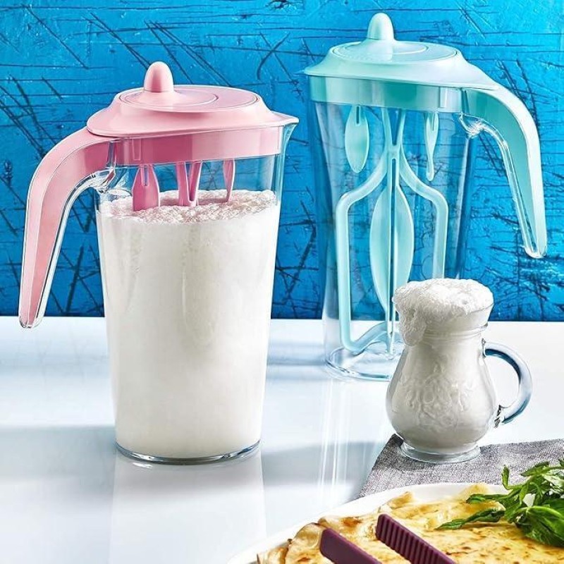 Manual Milk & Lassi Frother Handheld Cream Whisk & Mixer