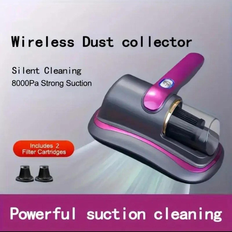Dust and Mite Vacuum Cleaner with USB Charging Cable