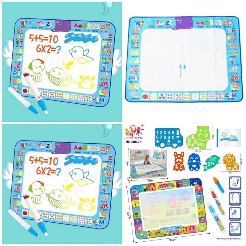 Magical Aqua Doodle water Canvas Mat For Kids,Drawing Water Mat Small