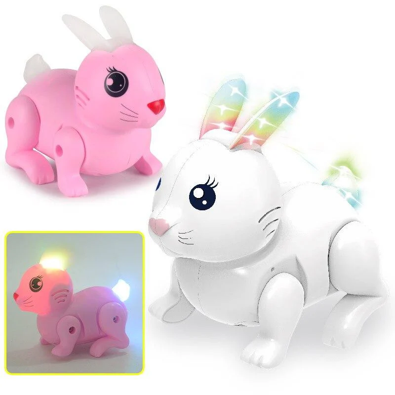 Rabbit Toy For Kids - Disco Light With Music Feature