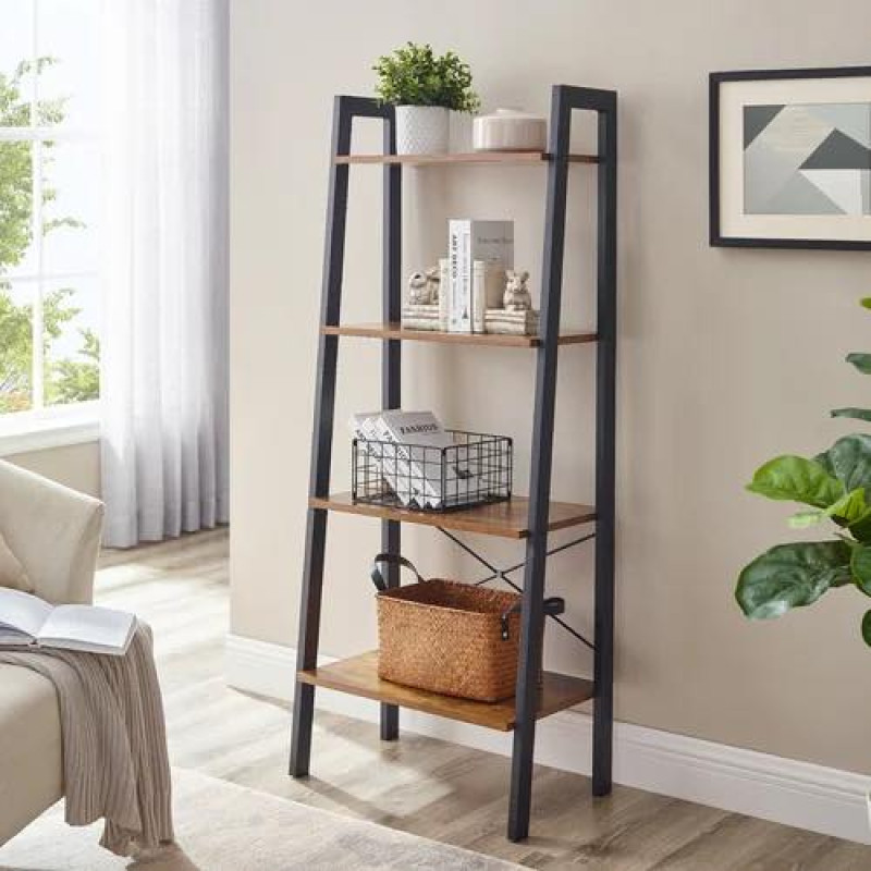 The Plant Bookcase Living Room Organizer Rack by Metallics Home