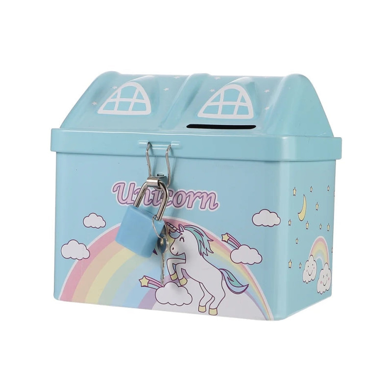 Cute House Shape Money Box