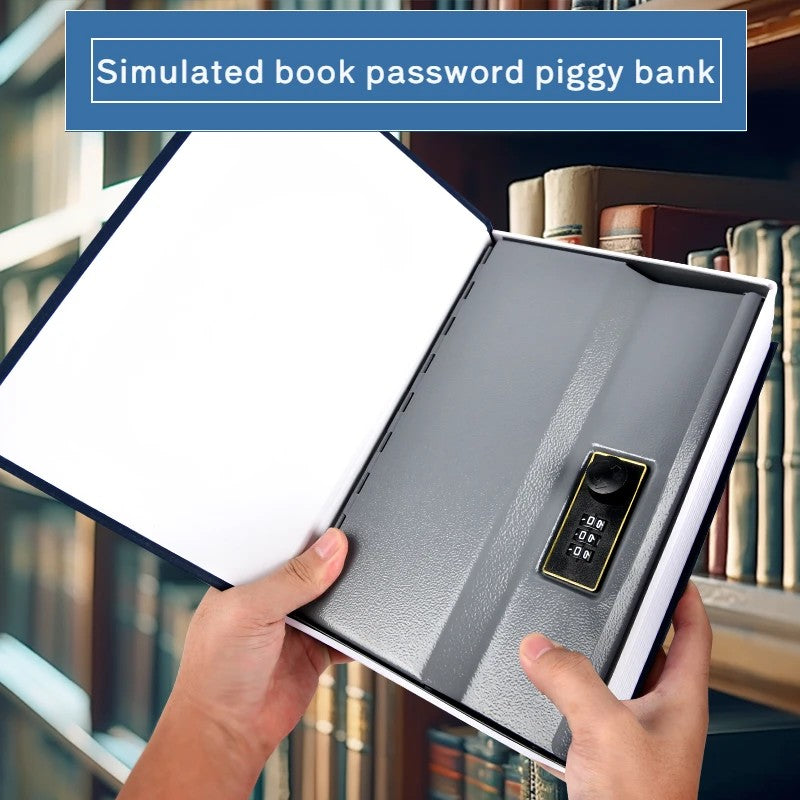 Dictionary Mini Book Safe Portable Key Lockbox Money Hidden Storage Safe Box