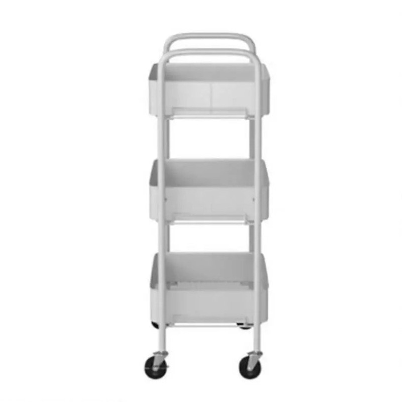 Trolley With Storage Tier Island Premium 4 Drawer Wheel Rolling Home Restaurant Serving Locking Food Kitchen Cart
