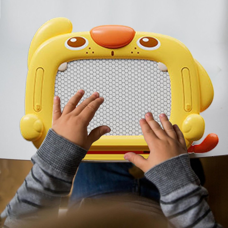 2 In 1 Magnetic Dot Learning Doodle And Beads Board