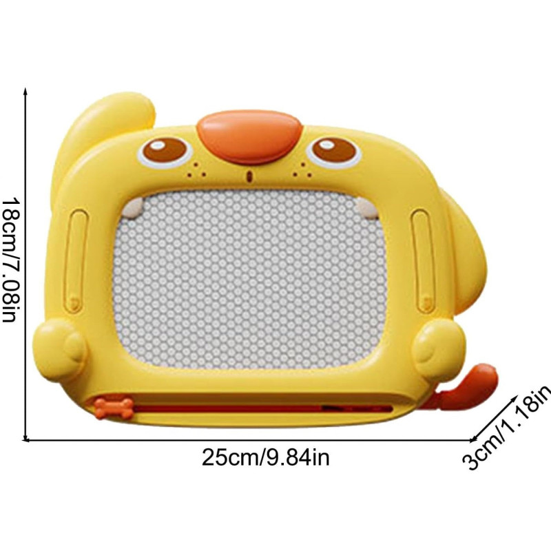 2 In 1 Magnetic Dot Learning Doodle And Beads Board