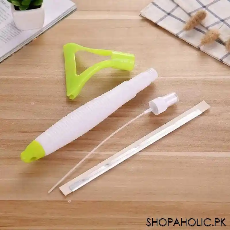 2 in 1 Window Cleaner Glass Wiper with Inbuilt Spray Bottle