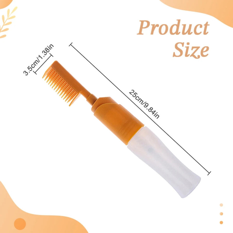 hair dye application bottle
