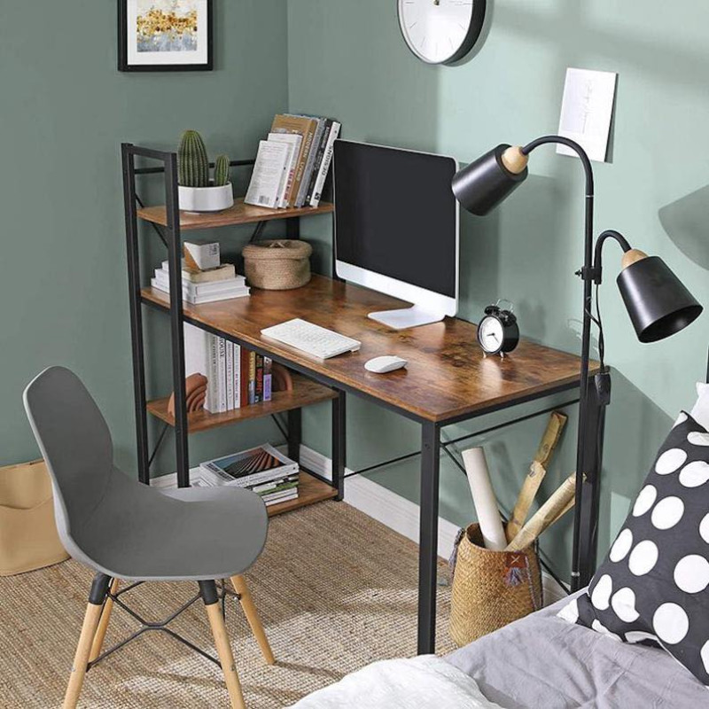 Home Bedroom Office Work Station Desk Organizer Table by Metallics Home