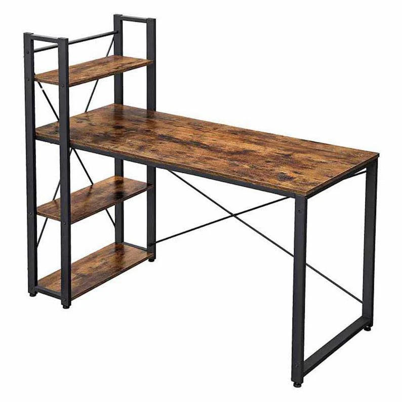 Home Bedroom Office Work Station Desk Organizer Table by Metallics Home