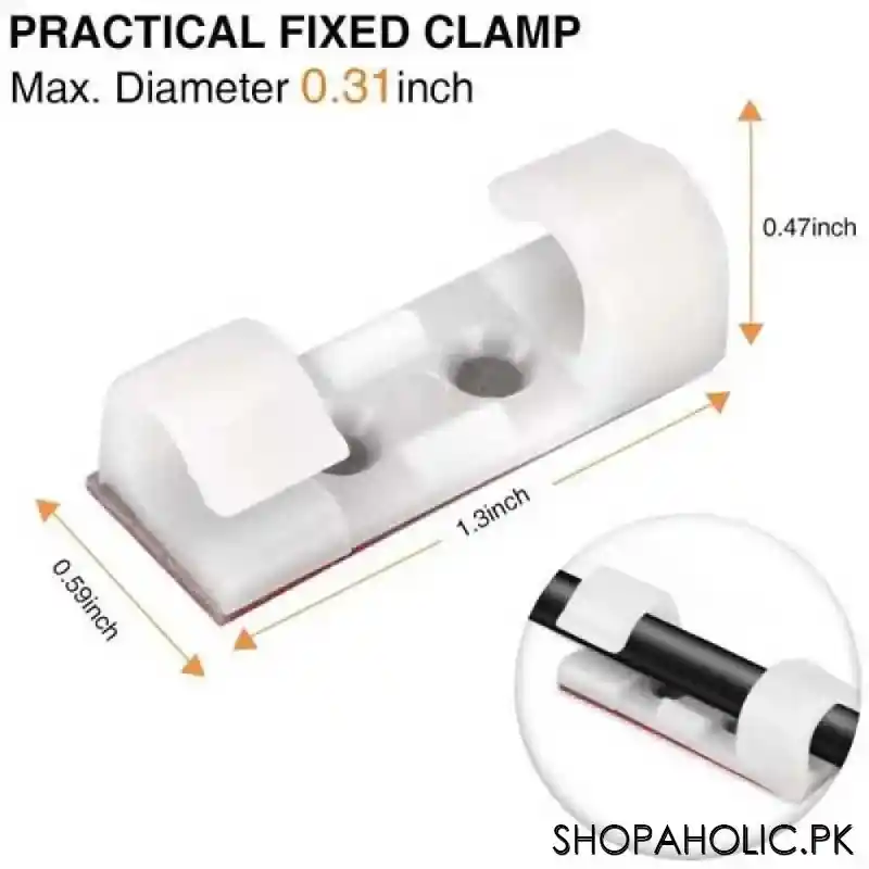 20pcs Wire Cord Holder Cable Clips
