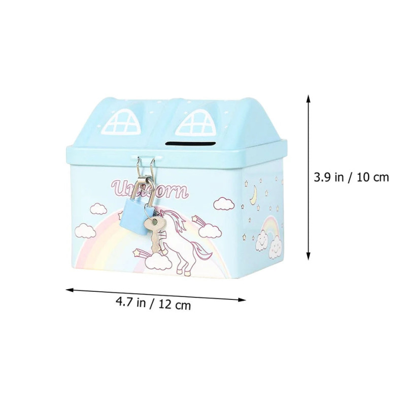 Cute House Shape Money Box
