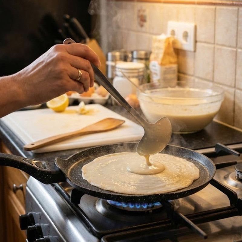 Black Textured Nonstick Fry Pan | Durable Cooking Pan | Multiple Sizes