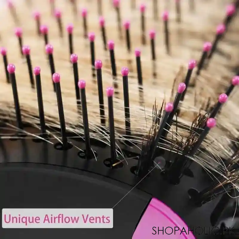 3-in-1 One Step Hot Air Straightener Brush for Hair Dryer and Styler