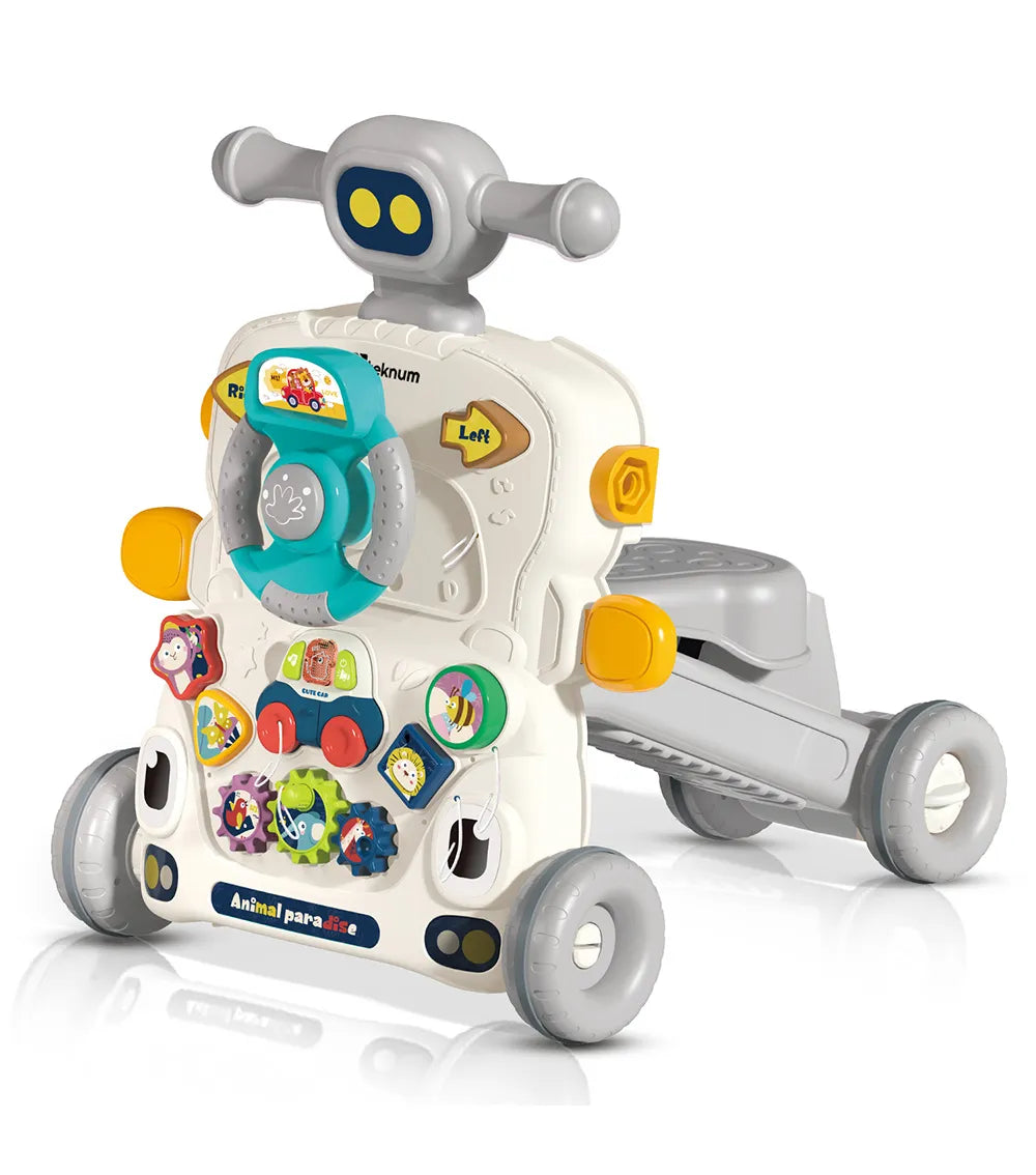 6 In 1 Activity Walker For Toddlers Grey