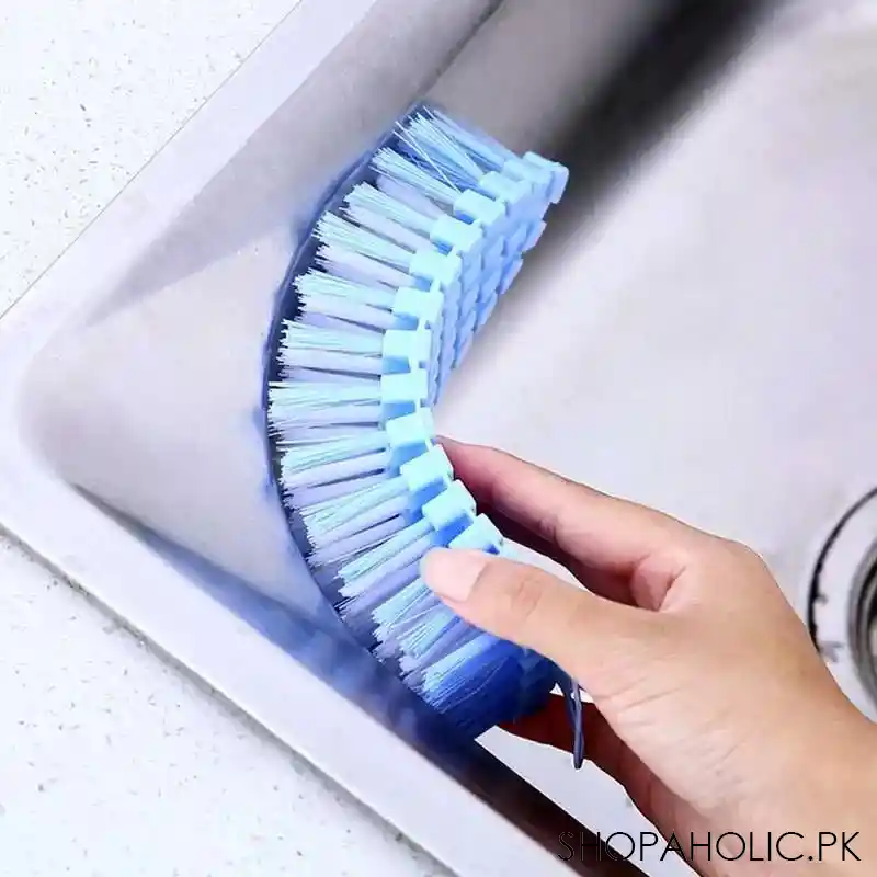 360 Degree Flexible Corner Cleaning Brush for Kitchen and Bathroom
