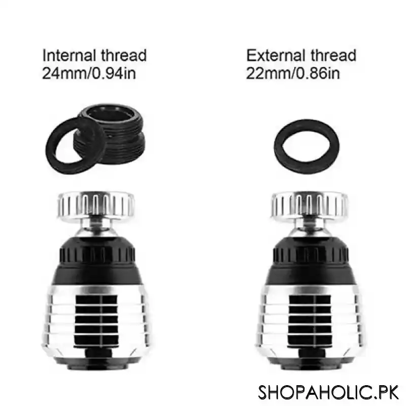 360-Degree Rotate Mini Turbo Flex Diffuser Faucet Nozzle Filter