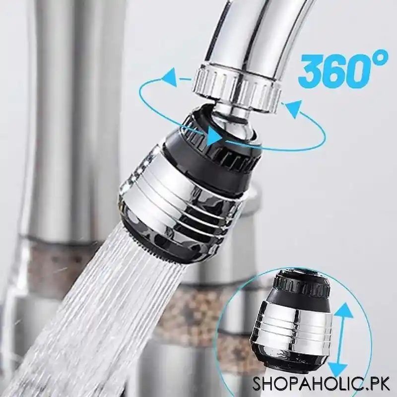 360-Degree Rotate Mini Turbo Flex Diffuser Faucet Nozzle Filter