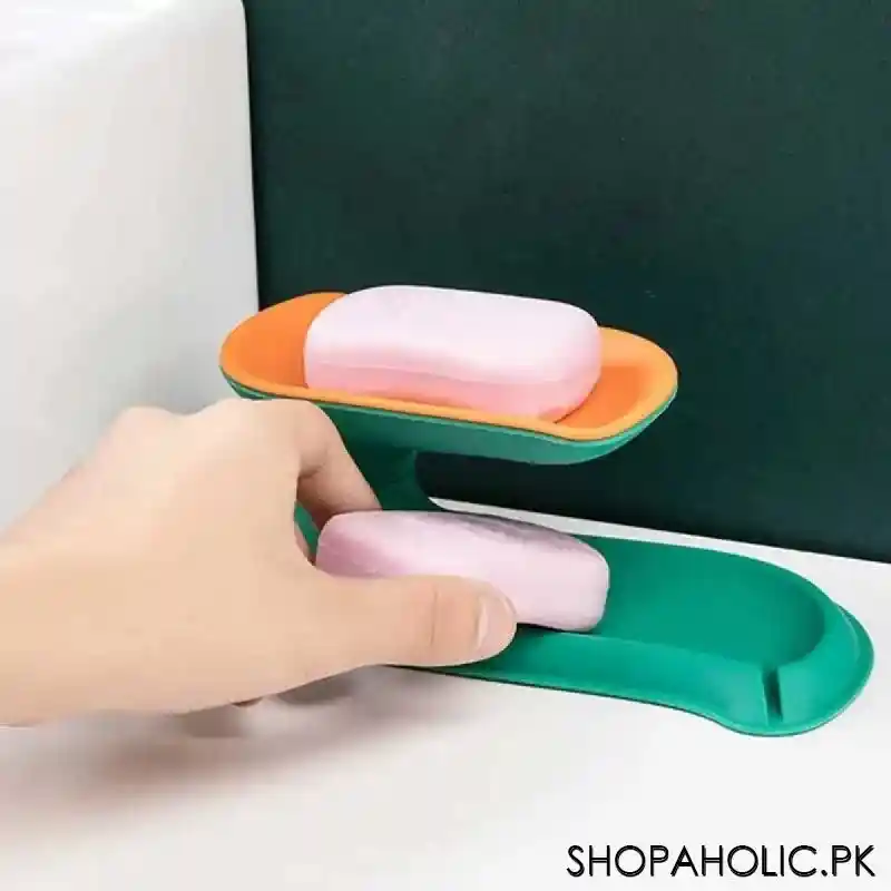 360 Rotating Double Layer Soap Holder