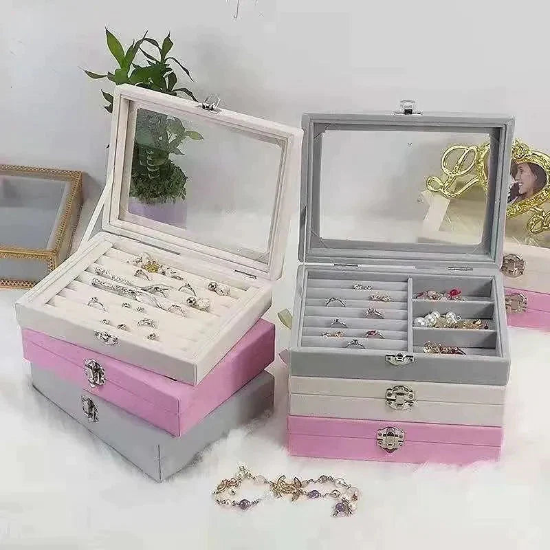 Earrings & Necklace Jewelry Box