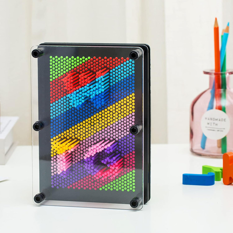 3D Pinart Board – Rainbow
