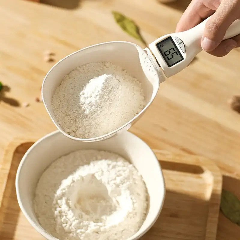 Large Size Scale Weighing Spoon Kitchen Scale Electronic Measuring Spoon Coffee Powder Scale Baking Scale Electronic Measuring