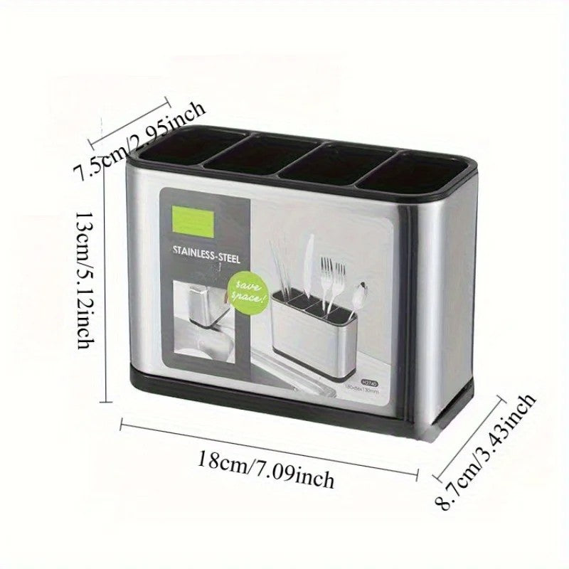 Stainless Steel Chopsticks Organizer Kitchen