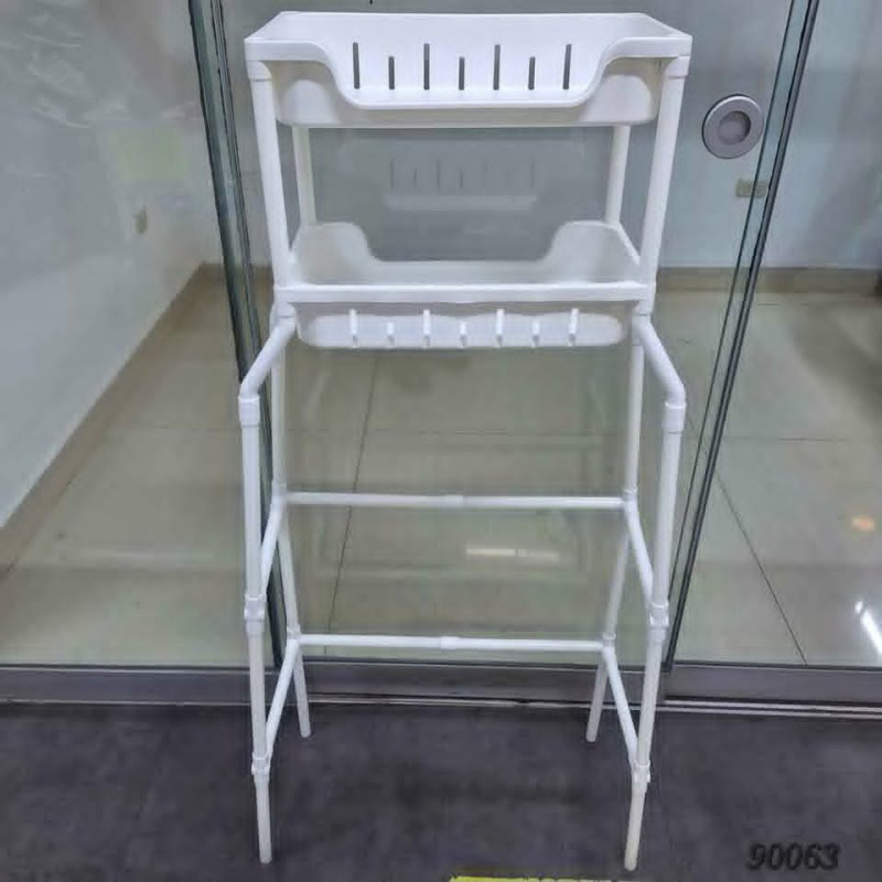 High Capacity Bathroom Commode Storage Rack | Multi-Layer Organizer Shelf
