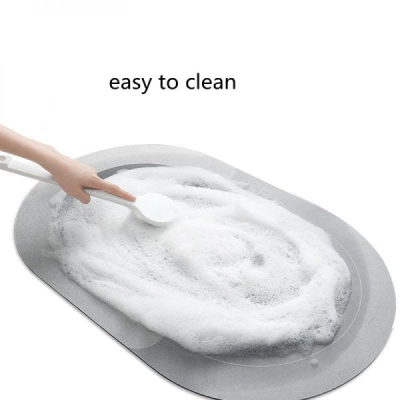 2 Pcs Medium Size Water Absorbent Anti-Slip Mat (2x1.25 ft)