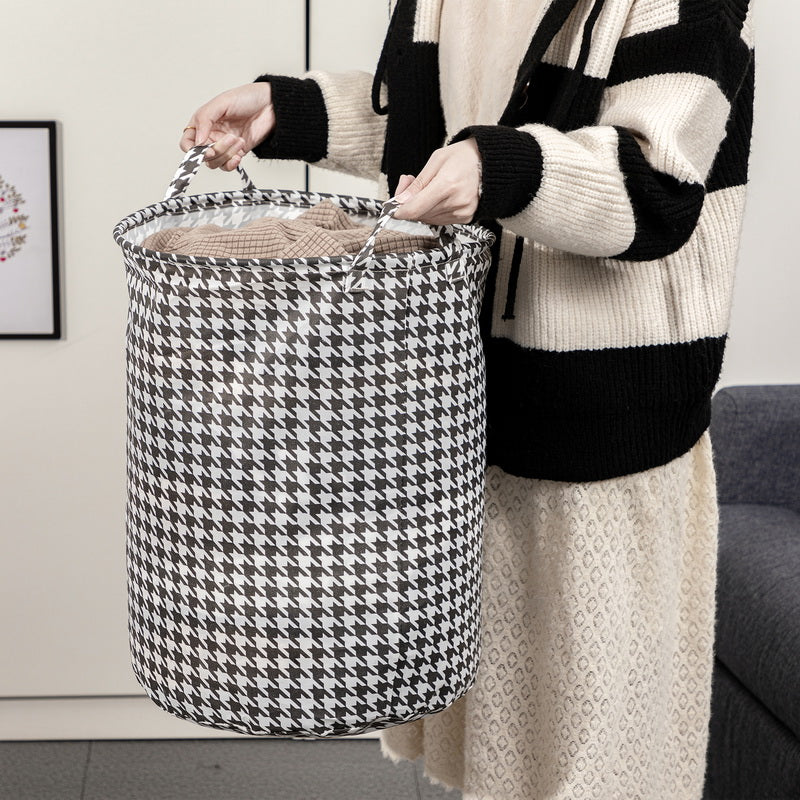 Round Foldable Laundry Basket