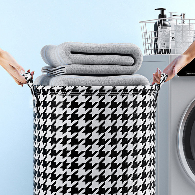 Round Foldable Laundry Basket