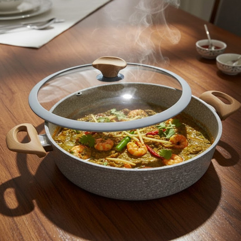 Falez ULTIMA 9 Pcs Nonstick Cooking Set | Premium Turkish Cookware Pakistan