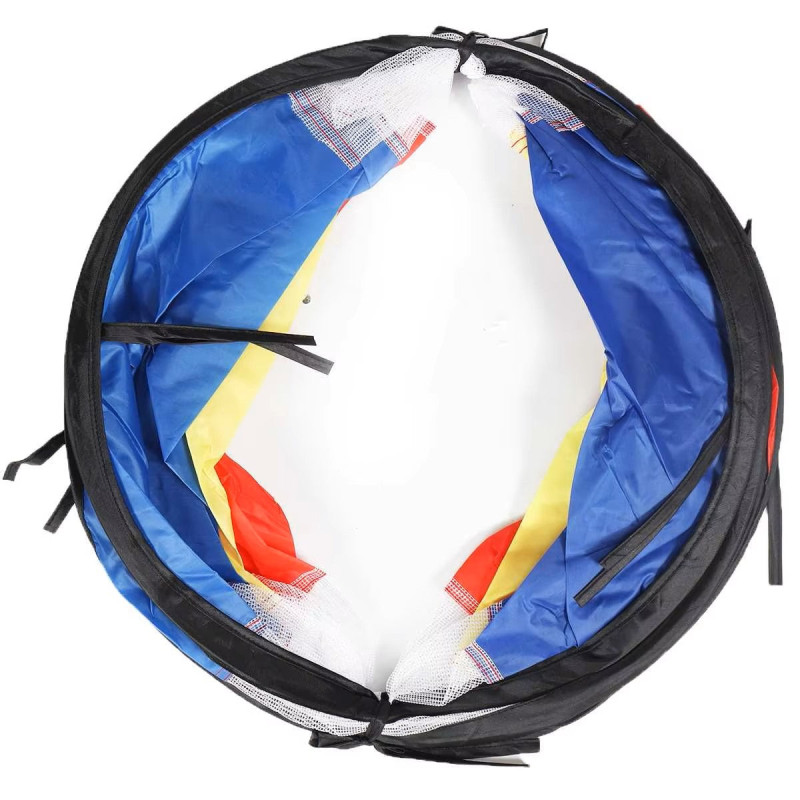 5in1 Multicolor Ball Pit Tunnel Tent House + Free 50 Balls