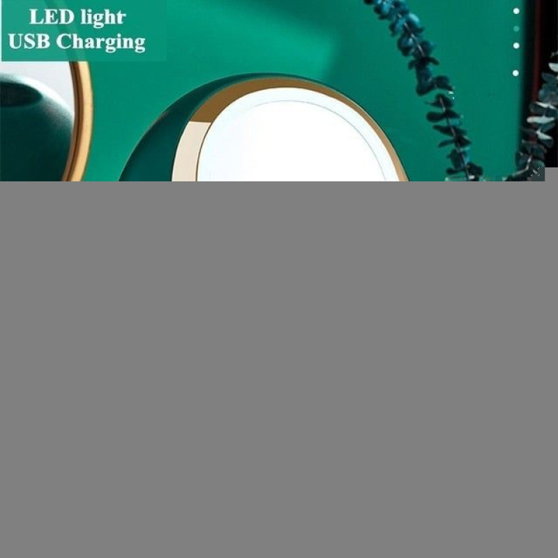 LED Mirror Cosmetic Storage Organizer