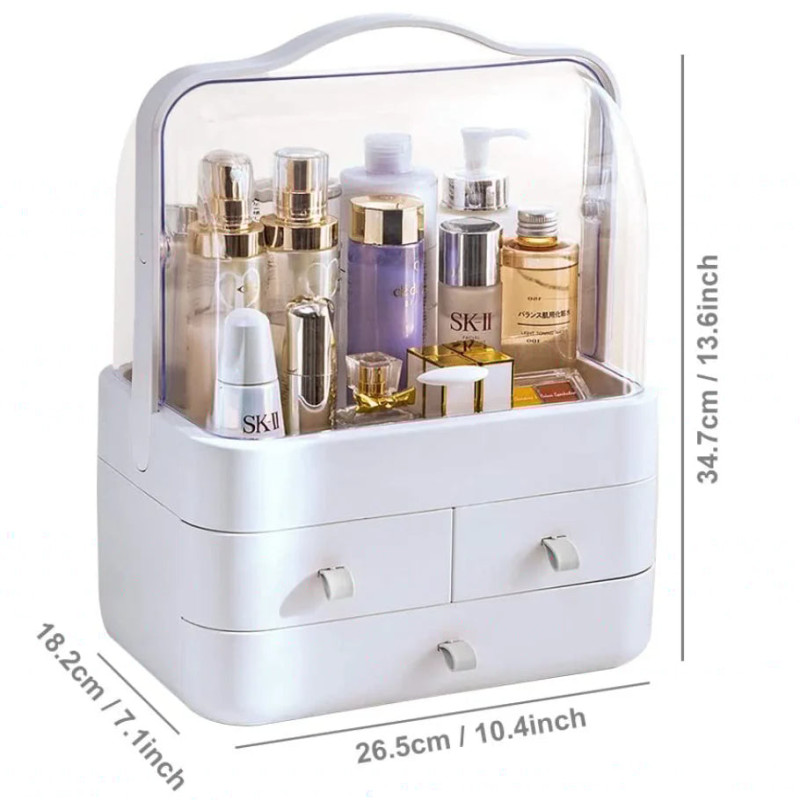 Cosmetic Organizer With Drawer