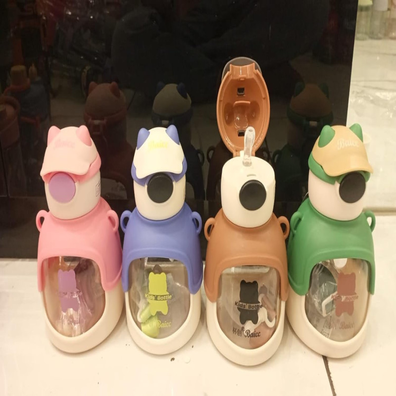 Cartoon Bear Jar with Cap – Fun Food or Candy Organizer