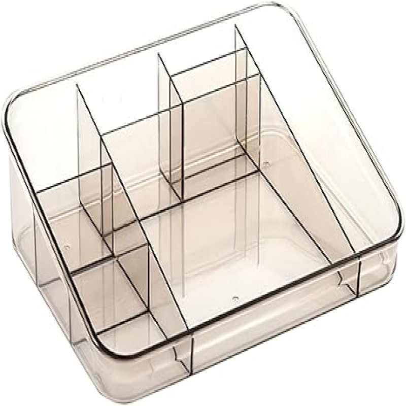 Multi Use Transparent Storage Tray