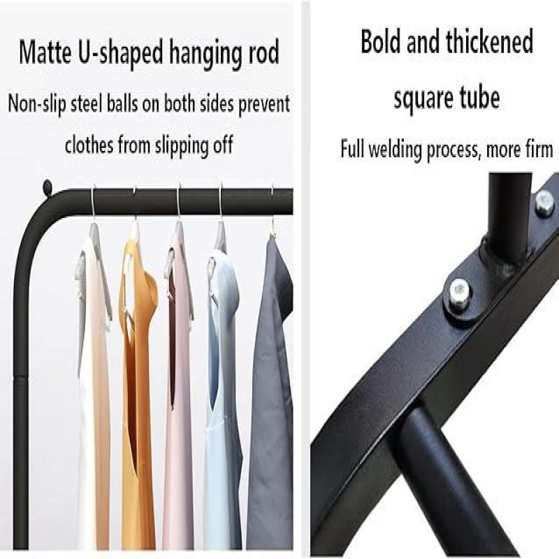 Double Pole Metal Cloth Stand By Matrix (B)