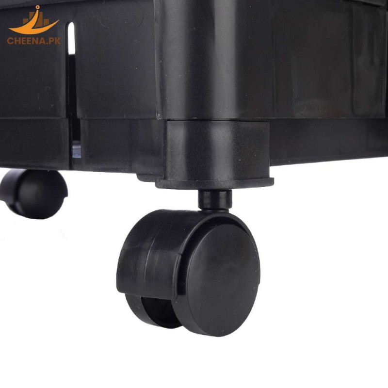 3 Tier Trolley Black