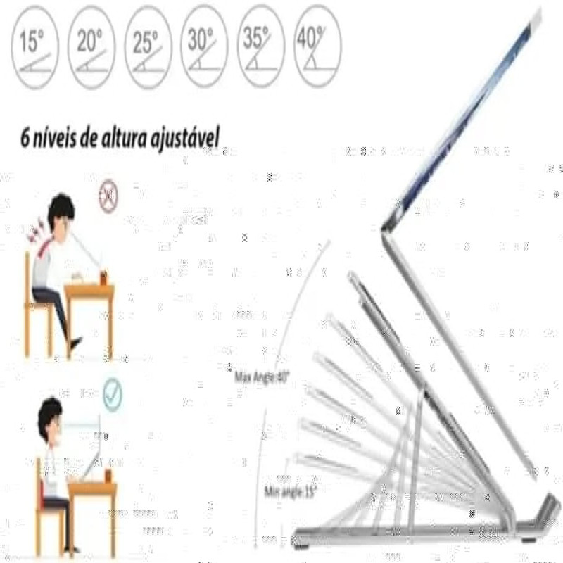 Ergonomic Adjustable Laptop Stand - Elevate Your Workspace