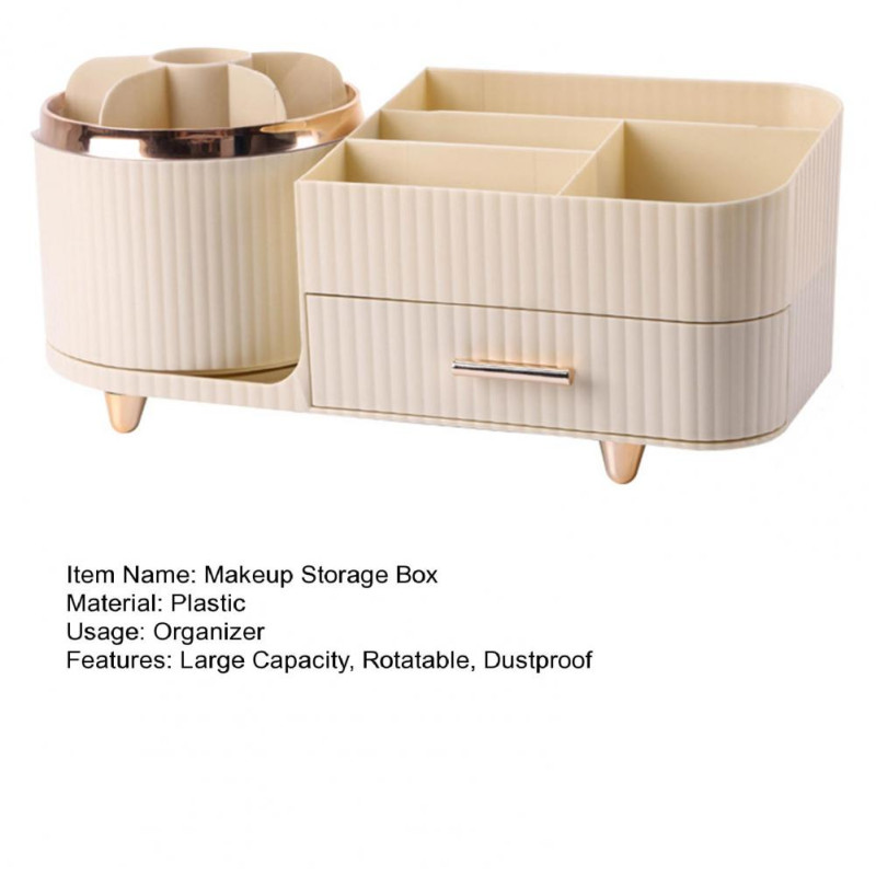 New Elegant Style Brush Holder and Cosmetic Tray