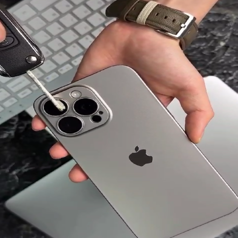 Premium PC Matte with Shine Logo with Camera Protection