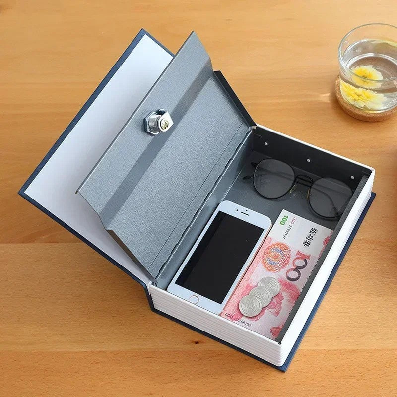 Dictionary Mini Book Safe Security Key Locker Money Hidden Secret Safe Key