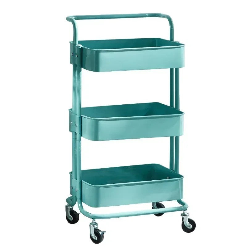 Cosmetic Wheels Cleaning Tool Trolly Beauty Stainless Steel Trolley Drinks Cart Salon Medical Werkzeugwagen Manicure Auxiliary